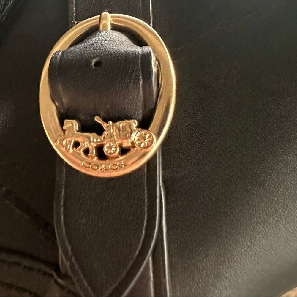 🔥🔥 COACH Nadia Bootie Black Boot Leather Size 9 - Picture 16 of 16